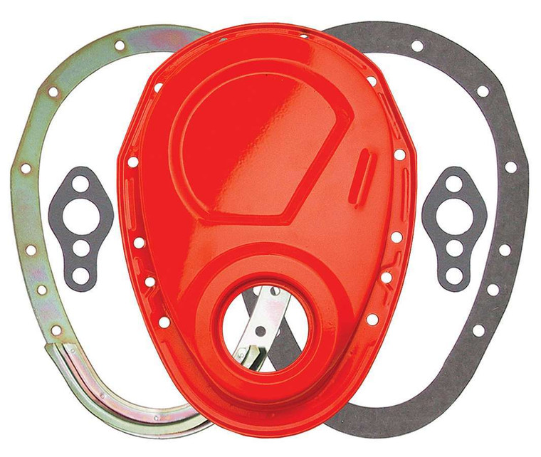 Trans-Dapt Sbc 2Pc Timing Cover Orange