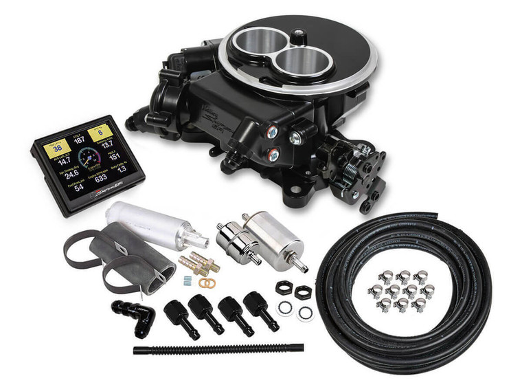 Holley Sniper 2300 Efi Master Kit Black Finish