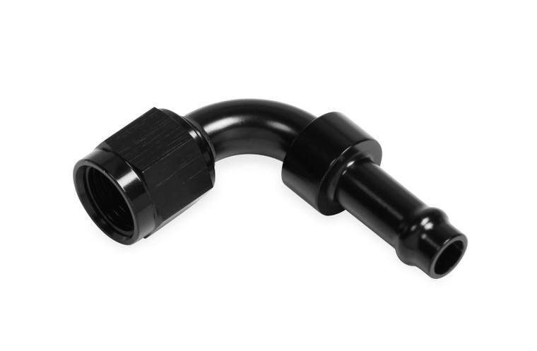 Earls 6An 90-Deg To 5/16 Vapor Guard Hose Fitting