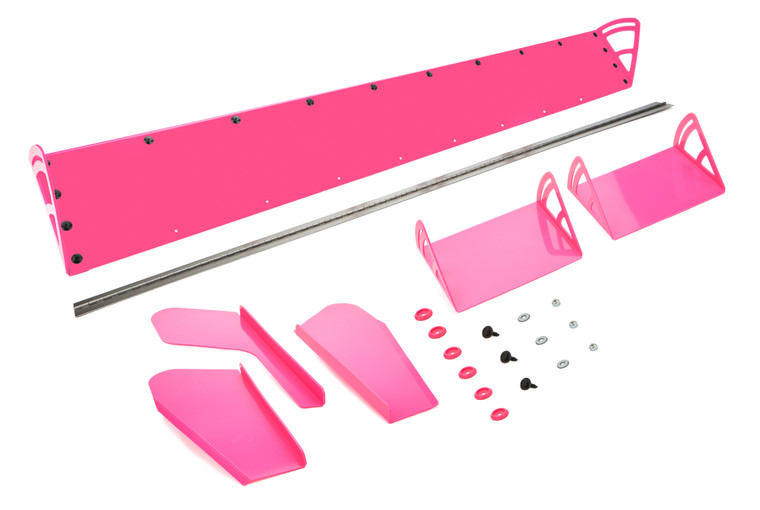 Dominator Race Products Plastic Spoiler 8X72In Lm Pink