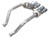 AWE Tuning C6 Chevrolet Corvette Z06/ZR1 Touring Edition Axle-Back Exhaust w/ Chrome Silver Tips - 3015-42606 Photo - out of package
