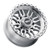 Weld Off-Road Swift 17x9in - 5x114.3 / 5x127 BP - ET-12 78.1mm CB Gloss Silver Machined Wheel & Ring - W18579026450 Photo - Primary
