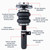 Air Lift Performance 2015-2018 BMW M3 / 15-20 M4 Front Kit (5 Bolt) - 76041 Features and Benefits