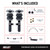 Air Lift Performance 2015-2018 BMW M3 / 15-20 M4 Front Kit (5 Bolt) - 76041 Photo - out of package