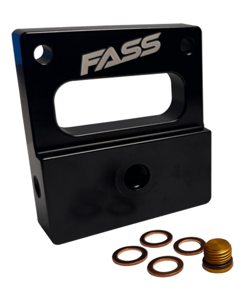 FASS Fuel Systems 03-09 Cummins Fuel Filter Housing Delete Kit - CFHD1002K Photo - Primary