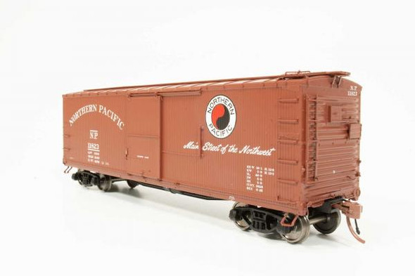 Boxcar, 40', wood, Northern Pacific 10000-series, 1950 scheme 1