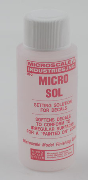 Decal setting solution, "Micro Sol", 1 oz. bottle (x20)