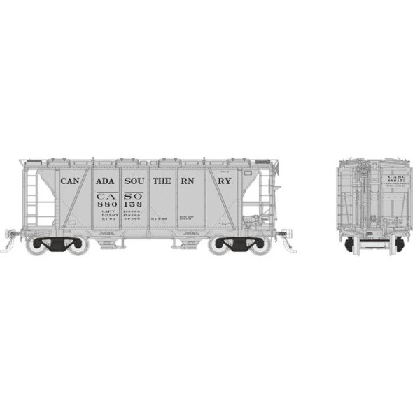 Hopper car, cov'd, 2-bay "Enterprise", CASO (x3)