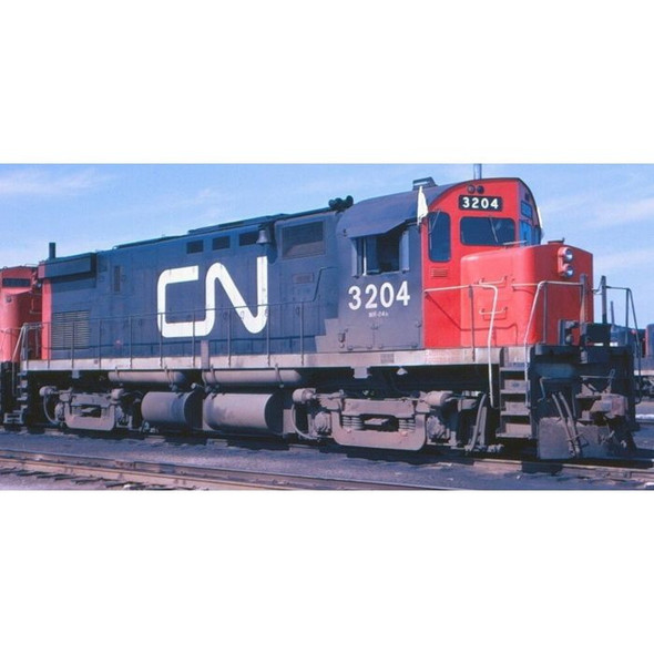 Locomotive, diesel, MLW C-424, CN #3206, noodle - DCC/sound