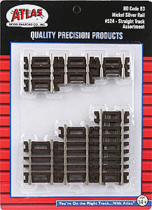 Track assortment, straight, "Snap-Track", Code 83 (10 pc)