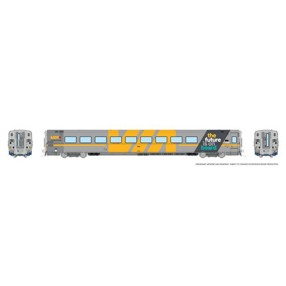 Coach (VIA 1) #3476, Bombardier LRC, VIA, "the future..." , 2018+