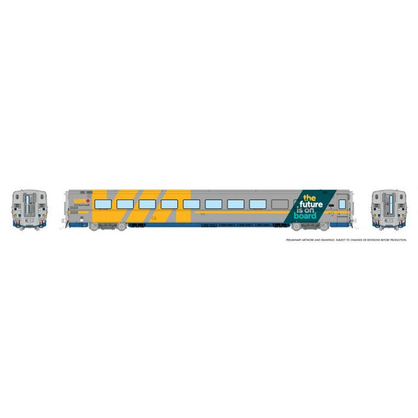 Coach #3338, Bombardier LRC, VIA, "the future..." , 2018+