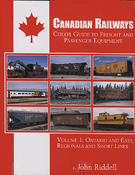 Book "Canadian Railways Color Guide to Freight and Passenger Equipment - Vol.1"