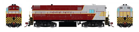 Locomotive, diesel, CLC H16-44, CP #8713, maroon/grey, block - DC