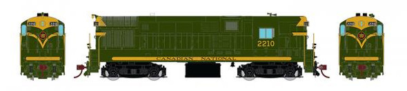 Locomotive, diesel, CLC H16-44, CN #2206, green/gold - DCC/sound