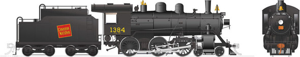 Locomotive, steam, 4-6-0 "Ten Wheeler", CN H-6-g #1384 - DC