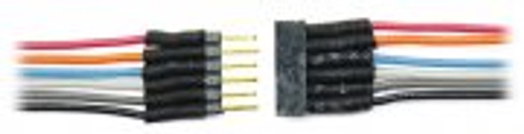 Microconnector set, 6 pin, w/6" wires both ends