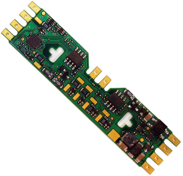 Decoder "A6X", control, 6 function, board replacement, Athearn...