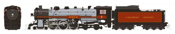 Locomotive, steam, 4-6-4 "Hudson", CP H-1-a #2809 - DCC/sound