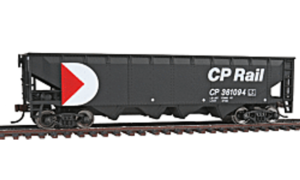 Hopper car, open, 4-bay, offset side, CP, Multimark