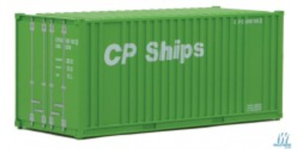 Container, 20', ribbed-side, CP Ships