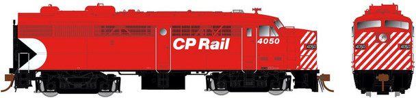 Locomotive, diesel, MLW FA-2, CP #4086, Action red, Multimark - DCC/sound