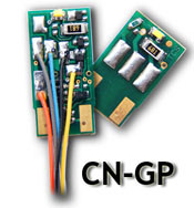 Decoder "CN-GP", control, 4 function, split lighting boards, GP-series