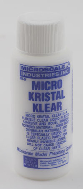 Adhesive, "Micro Kristal Klear",  1 oz. bottle