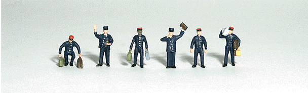 Figure, personnel, train (x6)