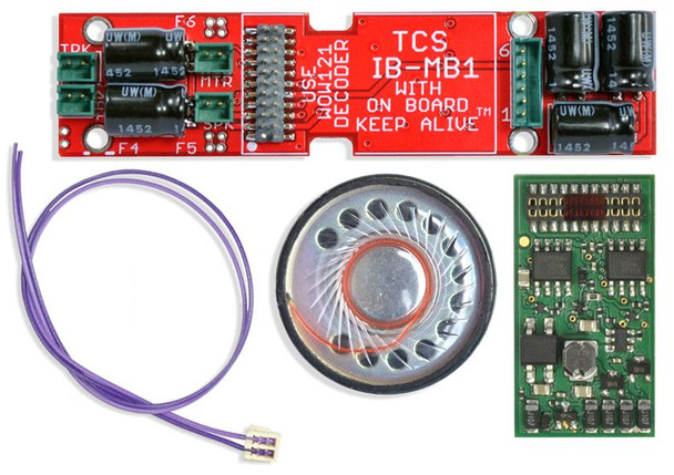 Decoder kit "WDK-INT-3", sound/function, pre-loaded for InterMountain diesel locos