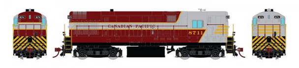 Locomotive, diesel, CLC H16-44, CP #8710, maroon/grey, block - DCC/sound