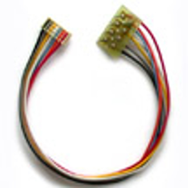 Harness, "MC-MH", "MC"-series 7-pin plug to NMRA 8-pin plug, medium