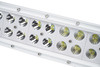 30 Inch LED Light Bar Marine Grade Wrap Around White Shell Dual Row Curved Light Bar with 180-Watt 60 x 3W High Intensity CREE LEDs Marine Sport