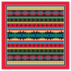 Modern Aztec W/Red Trim