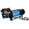 4,400 LB Trailer/Utility Winch 50 Ft Synthetic Rope Hawse Fairlead Mount Plate Bulldog Winch