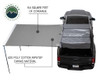 Awning 2.0-6.5 Foot With Black Cover Universal Nomadic Overland Vehicle Systems