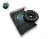 Recovery Ring 6.25 Inch 45,000 LBS Black With Storage Bag Universal Overland Vehicle Systems