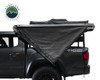 Awning Tent 270 Degree Driver Side Dark Gray Cover With Black Cover Nomadic Overland Vehicle Systems