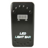 Rocker Switch On/Off 5 Pin LED Light Bar White Bulldog Winch