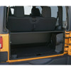 Standard Cargo Enclosure - 11-18 Wrangler Does Not Secure Entire Rear Cargo Area of 4-Door Models Black Tuffy Security Products