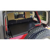 Deluxe Cargo Enclosure - 18-22 Wrangler JL {21-22 Exc. 4XE} w/o OEM Subwoofer Rear Seats Must Be Removed on 2-Door Models Black Tuffy Security Products