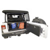 Deluxe Cargo Enclosure - 18-22 Wrangler JL {21-22 Exc. 4XE} 4-Door w/ OEM Subwoofer Black Tuffy Security Products