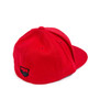 Premium FlexFit Flat Visor Hat Red Large / XL TeraFlex