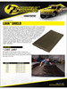 Lava Shield Mat .008 Inch Thick 24 Inch X 24 Inch W/Adhesive Heatshield Products