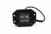 3.0 X 3.0 Inch 16W Square Flush Mount LED Light Flood Beam 1,440 Lumens Each Southern Truck Lifts