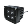3.0 Inch Square Cube Cree Spot Beam LED Lights Pair Black Series W/Harness 79903 Southern Truck Lifts