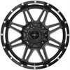 Series 8142 Blockade 20X9.5 With 8 On 170 Bolt Pattern Gloss Black Milled Pro Comp Alloy Wheels
