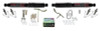 Steering Stabilizer Dual Kit Black  Dual Kit Incl. Mounting Brackets Mounting Hardware Skyjacker