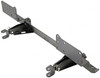 Tow Bar Mounting Kit 18-Up Wrangler JL 20-Up Gladiator w/ Plastic Bumper Bolt-On Includes Mounting Plate Tow Bar Attaching Forks Hardware For Use w/ CE-9033F RockJock 4x4