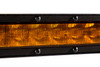 18 Inch LED Light Bar  Single Row Straight Amber Flood Each Stage Series Diode Dynamics